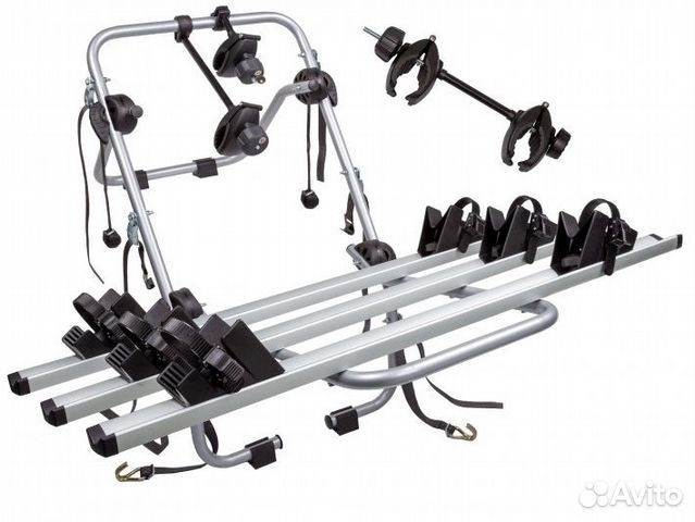 Велокрепление на заднюю дверь, бампер, багажник