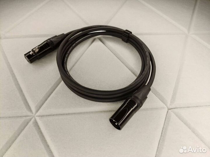 Xlr штекер на Xlr гнездо Vulcan p23