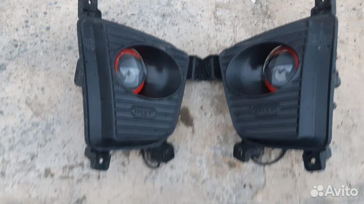 Противотуманные фары линзованные на Hyundai Creta