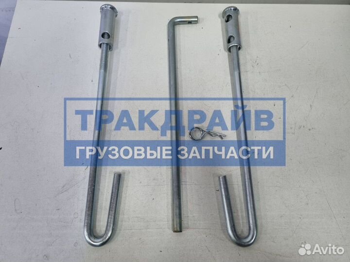 Комплект крепления запасного колеса к кронштейну прицепа Шмитц