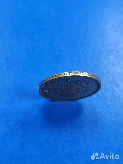 Золотая монета Николая 2 пять (5) рублей