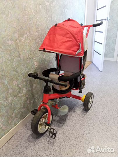 Трехколесный велосипед коляска