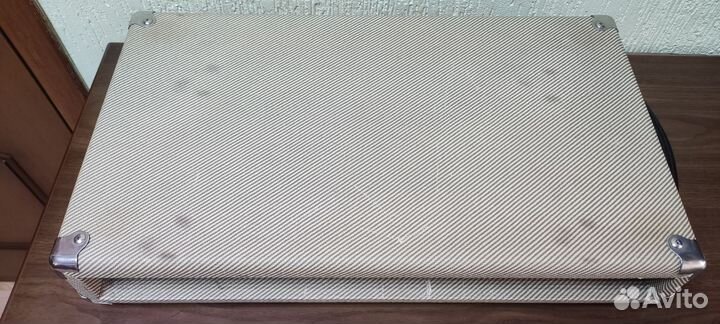 Рэковый кейс 1u, твидовый, Vintage style