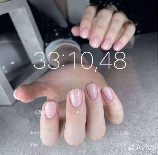 Маникюр гель лак