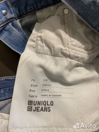 Джинсы мужские uniqlo