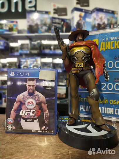 UFC 3 PS4 Игры + обмен + прокат