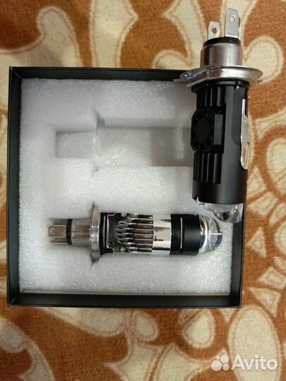 Лампочки с линзой h4