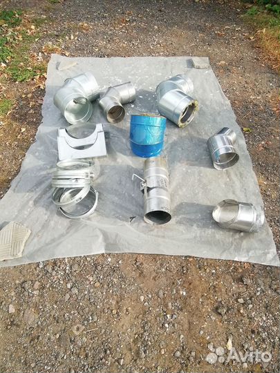 Элементы дымохода типа 