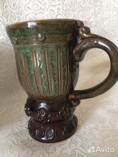 Кружка керамическая, ваза