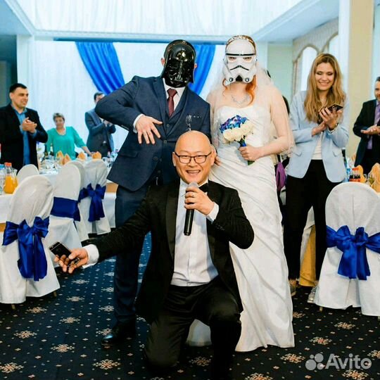 Ведущий+диджей. Песни, тексты, музыка на заказ