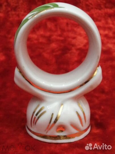 Салфетница. Кольцо для салфеток. Фарфор
