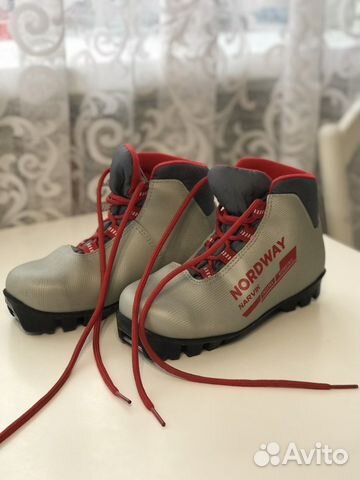 Лыжные ботинки детские 32