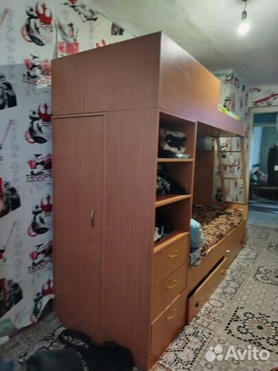 Двухъярусная кровать бу детская