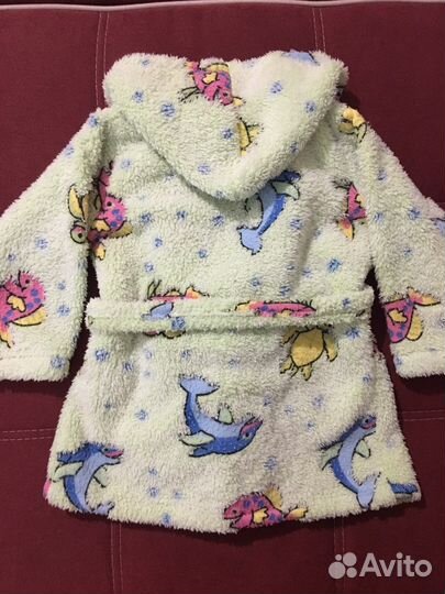 Халат плюшевый