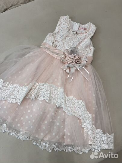 Детское нарядное платье 104