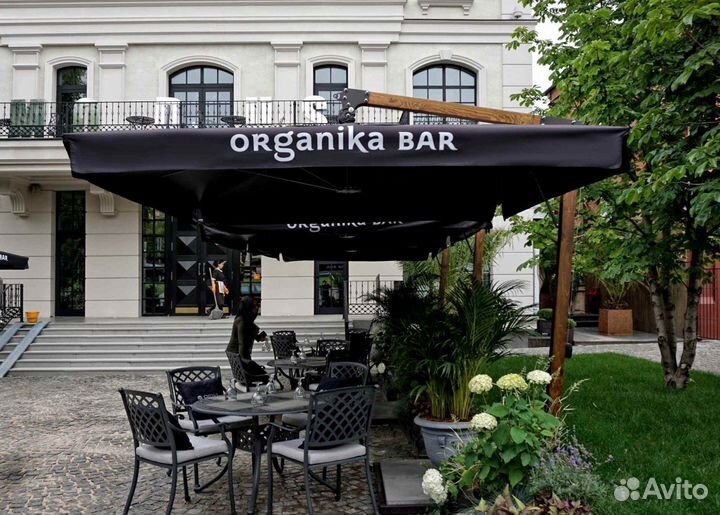 Зонты для кафе.Усиленные уличные зонты