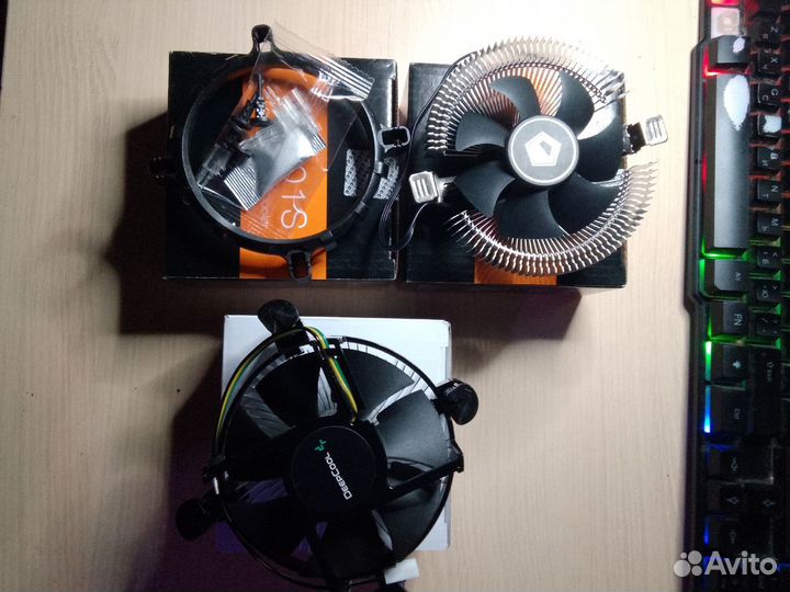 Кулеры / охлаждение для компьютера пк