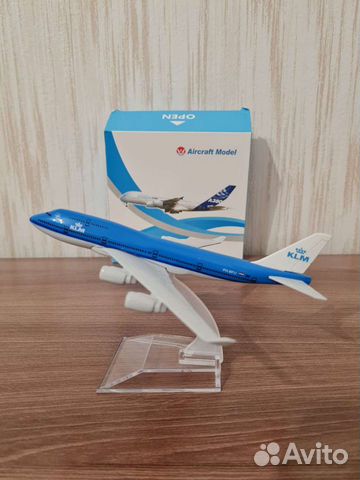 Модель самолета Boeing 747 авиакомпании KLM
