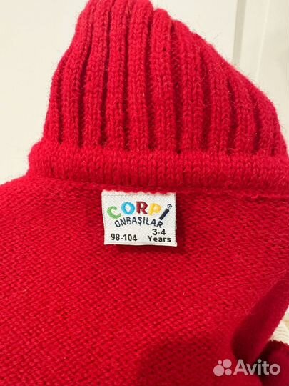 Свитер новый 98-104