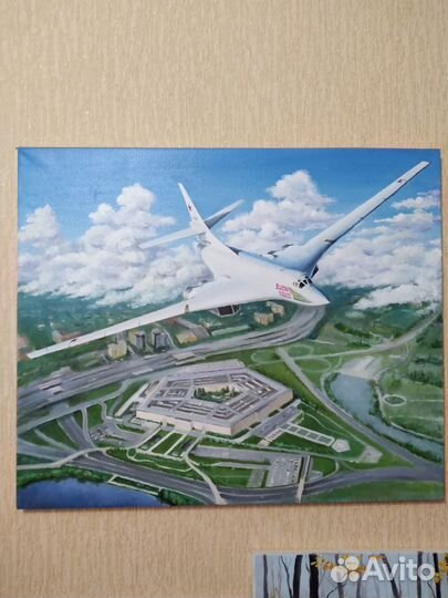 Картина. Холст, масло, 5060