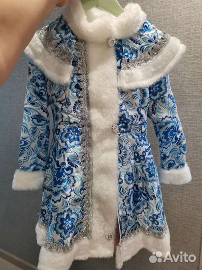 Костюм снегурочки детский