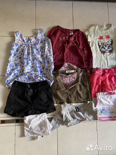 Пакеты одежды на девочку #3 и #4 рост 110-116