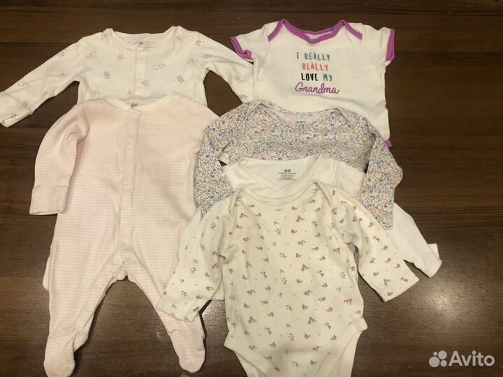 Боди для девочки 6-9 мес