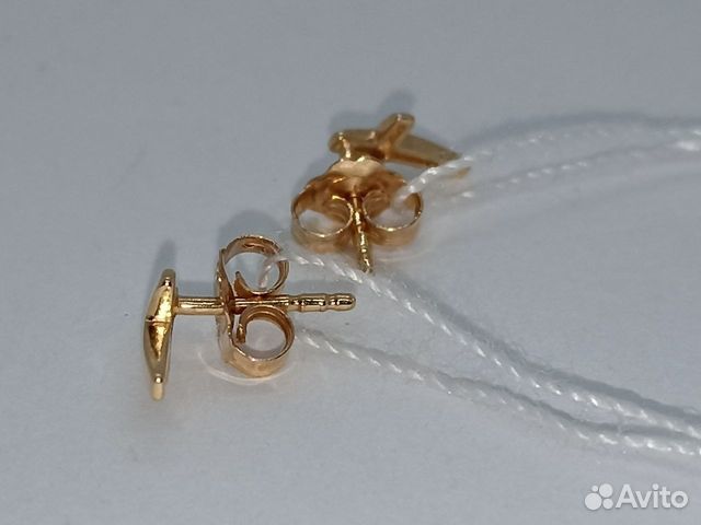 Золотые серьги