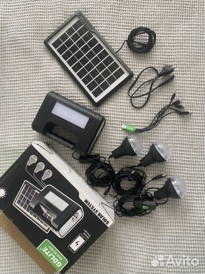 Солнечная батарея походная