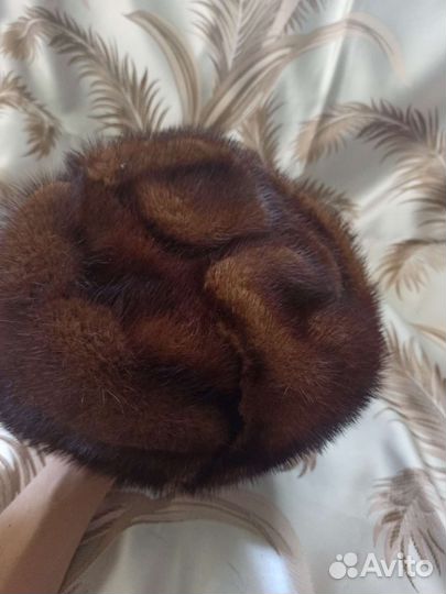 Мужская шапка норковая