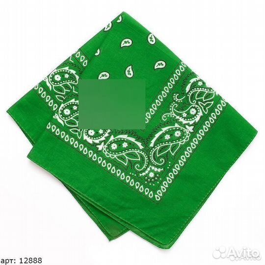 Бандана Зеленая