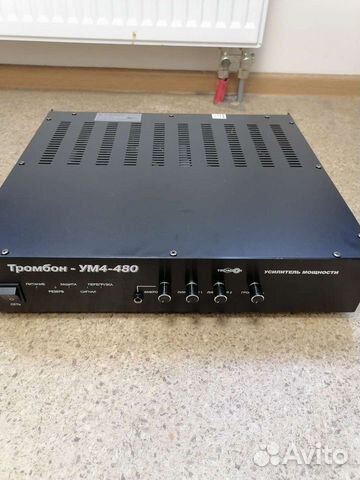 Усилитель звука Тромбон Ум4-480И