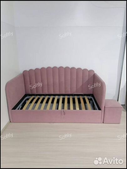 Детская кровать угловая