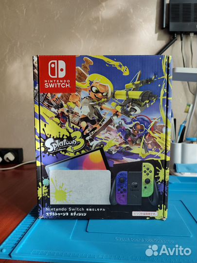 Прошитая Nintendo switch oled чип + 256гб