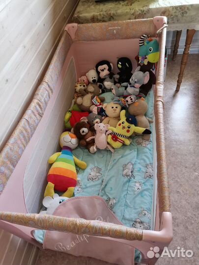 Детская кроватка, складная