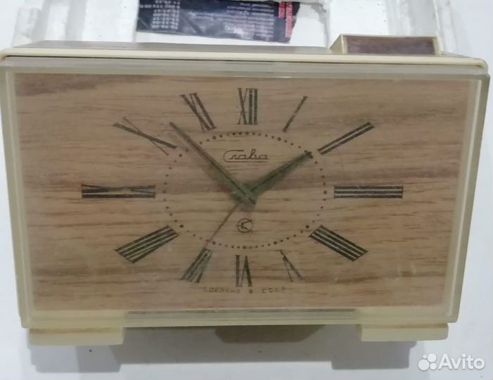 Часы настольные Слава СССР