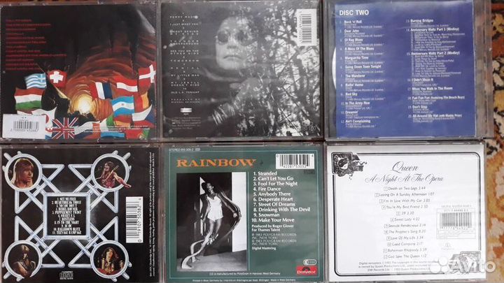 Фирменные CD диски (зарубежные)