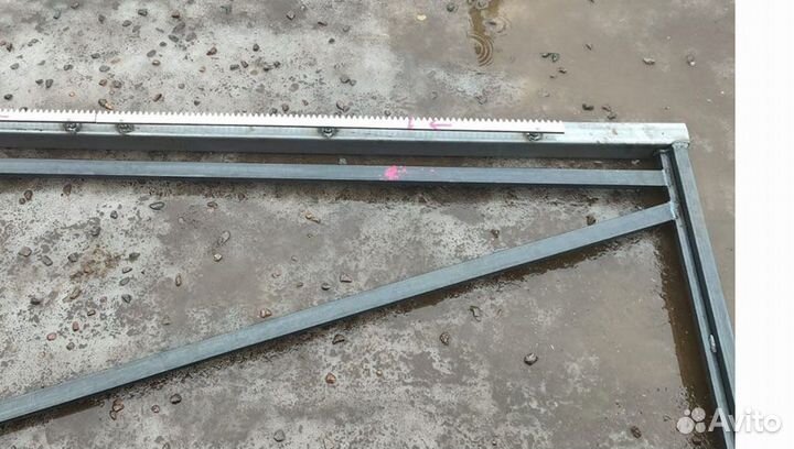 Откатные ворота - каркас