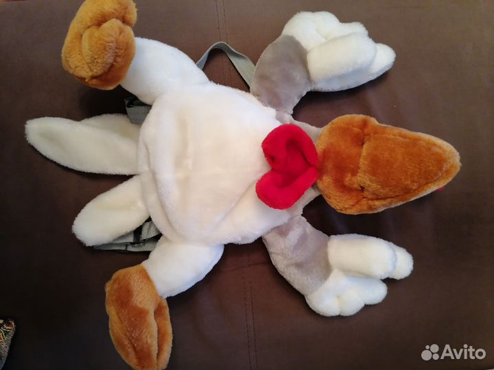 К Новому году - Детский рюкзак - мягкая игрушка