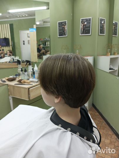 Мужская стрижка барбершоп