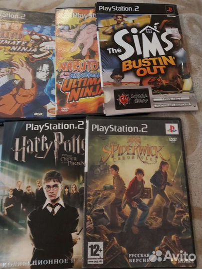 Диски ps2 и WII