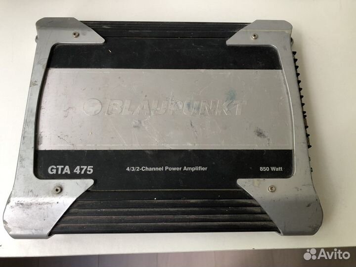 Усилитель blaupunkt gta 475