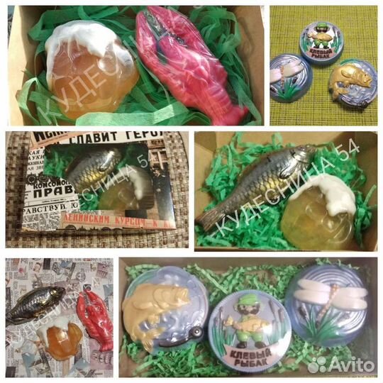 Мыло ручной работы для мужчин