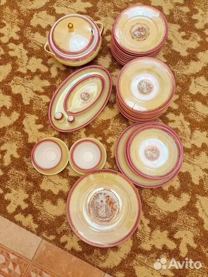 Мадона столовый сервиз гдр