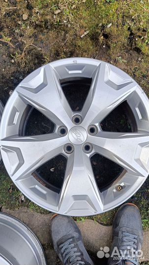 Литые диски r 17 subaru