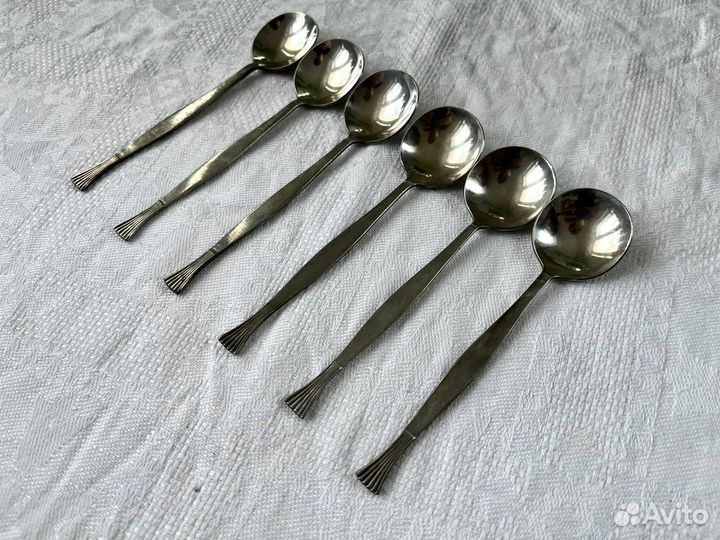 Чайные ложки мельхиор СССР Кольчугино Таллин