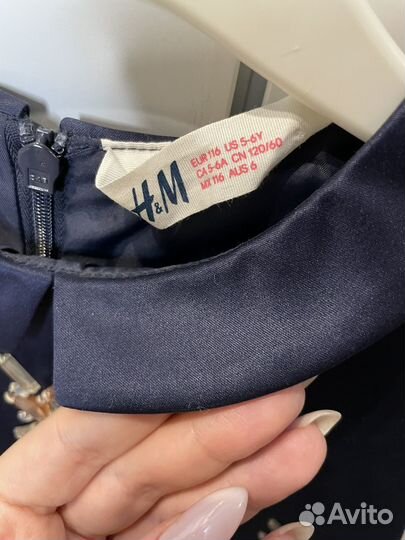 Платье для девочки hm 116