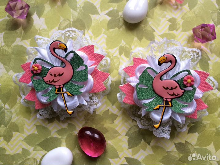 Бантики на резинке