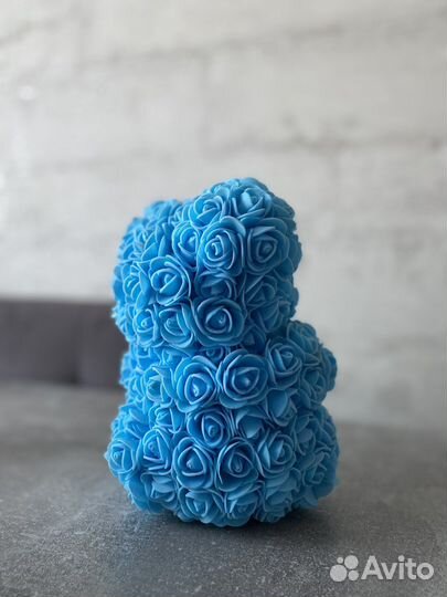 Мишка из цветов Подарок девушке