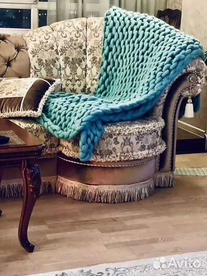 Плед из шерсти мериноса